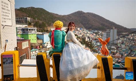 gamcheon little prince|Gamcheon Culture Village in Busan, South Korea.